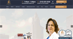 Desktop Screenshot of dentalimplant90210.com